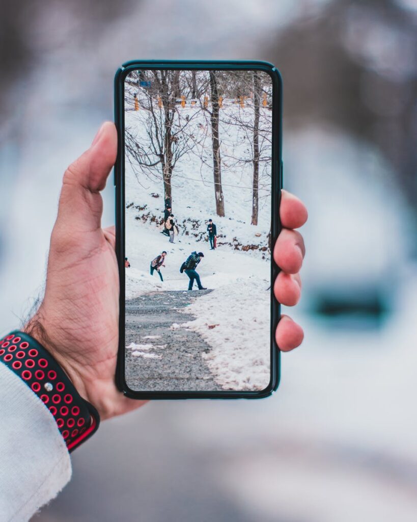 Close-Up Photo of Mobile Phone